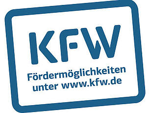 Förderung durch die KfW Logo der KfW